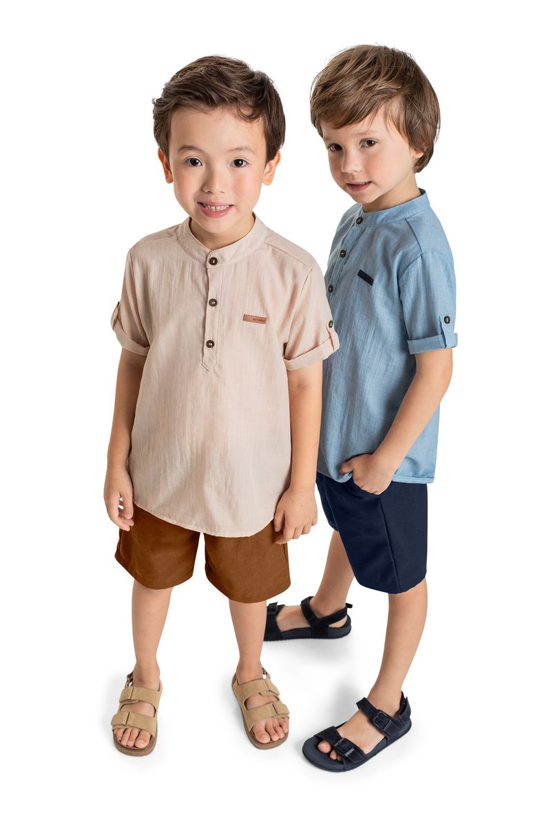 Conjunto-Infantil-com-Bata-e-Bermuda-para-Menino-Azul