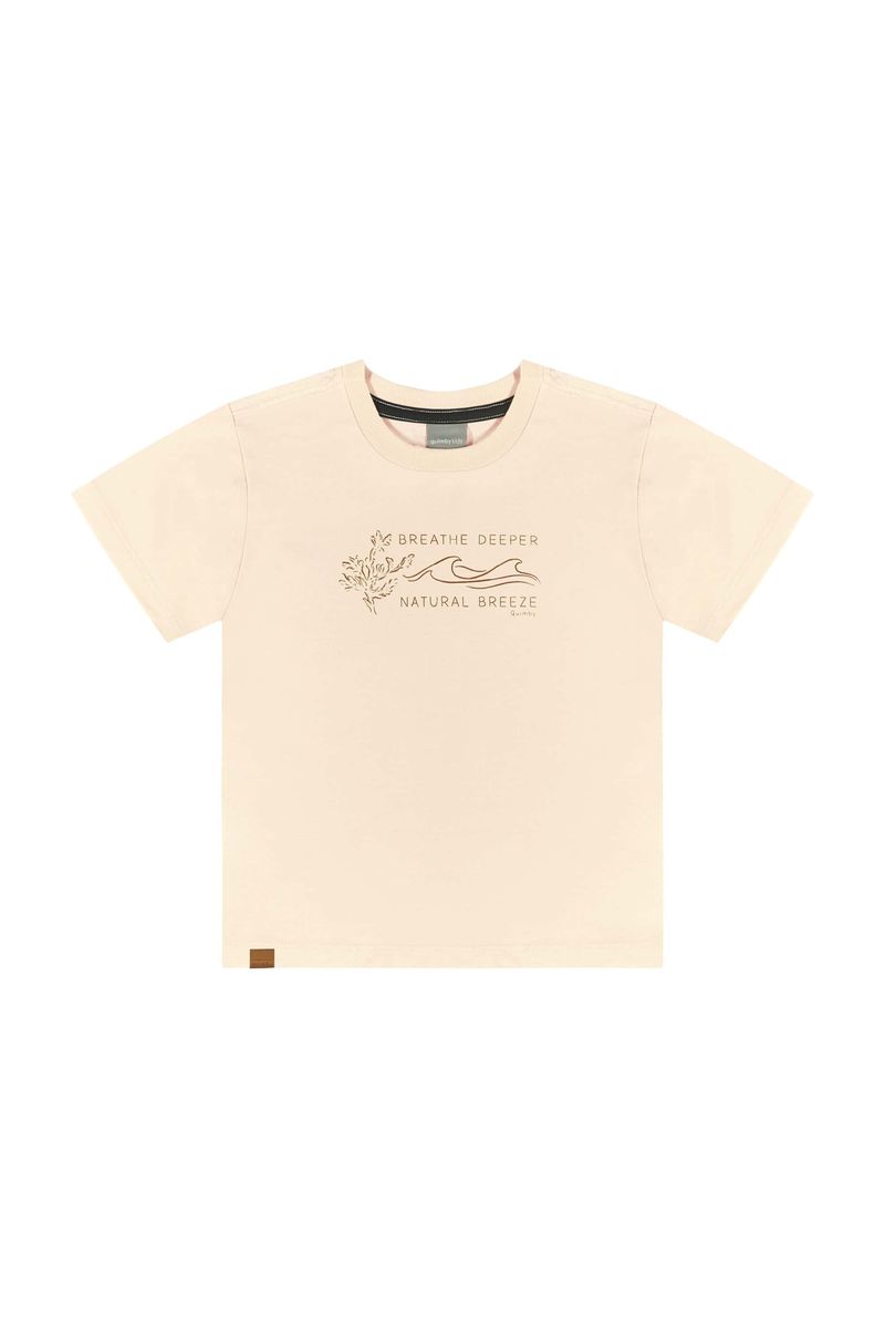 Conjunto-Infantil-com-Camiseta-e-Bermuda-para-Menino-Bege