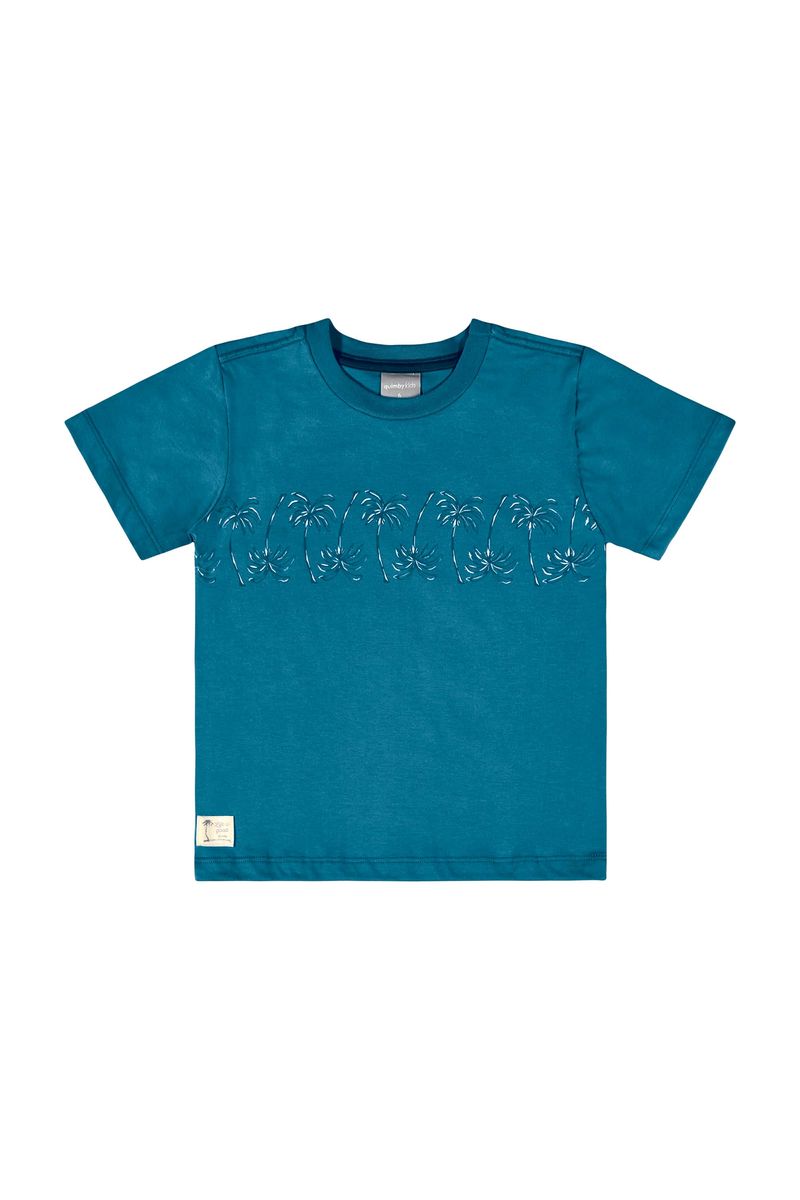 Camiseta-Infantil-para-Menino-Azul