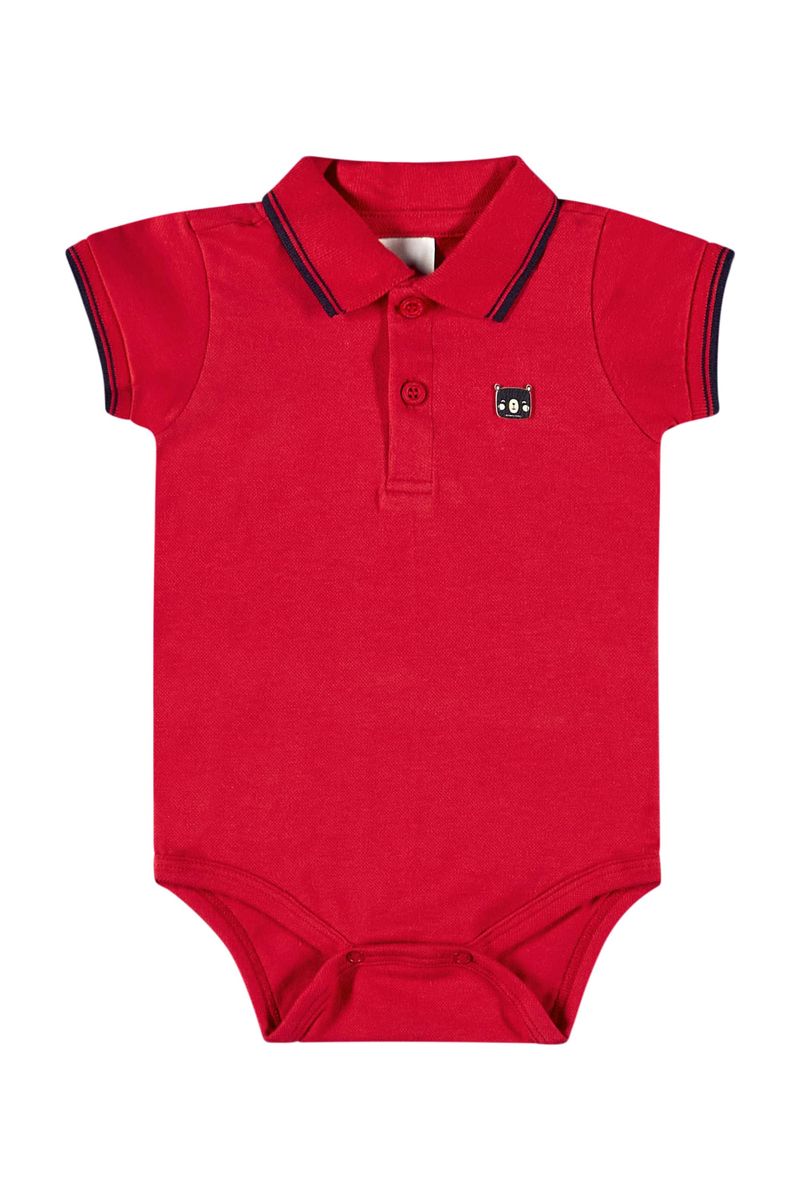 Body-Polo-para-Bebe-Menino-Vermelho