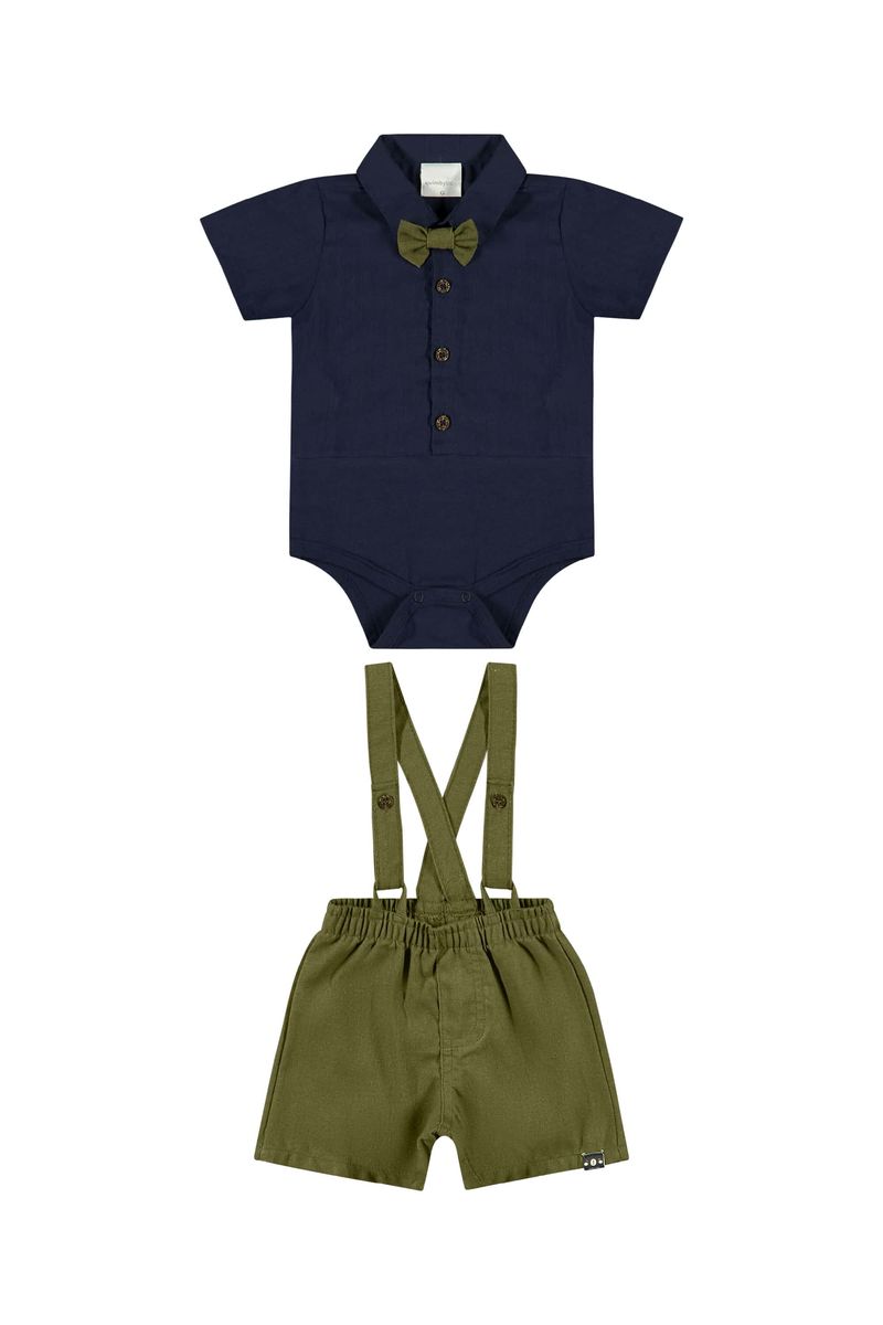 Conjunto-com-Body-e-Bermuda-com-Suspensorio-para-Bebe-Menino-Azul-Marinho
