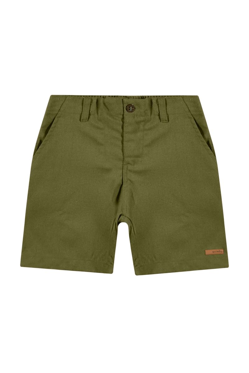 Bermuda-Infantil-em-Tecido-para-Menino-Verde