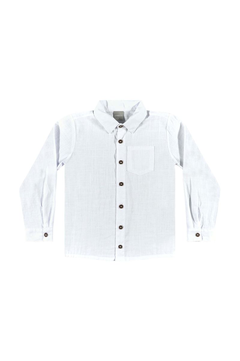 Conjunto-Infantil-com-Camisa-e-Bermuda-para-Menino-Branco-Quimby