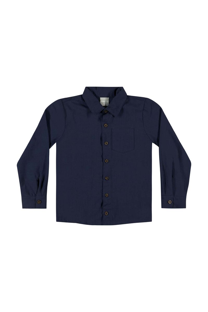 Conjunto-Infantil-com-Camisa-e-Bermuda-para-Menino-Azul-Marinho