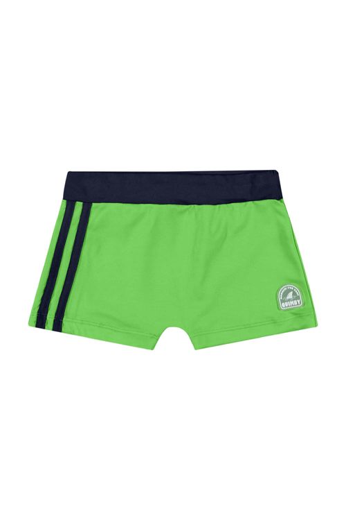 Sunga Boxer Infantil com FPS +50 para Menino (Verde) Quimby