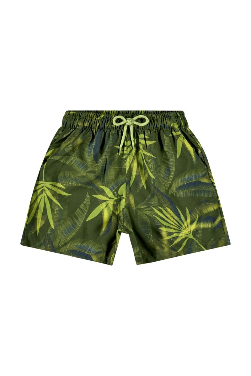 Bermuda-Infantil-em-Microfibra-para-Menino-Verde