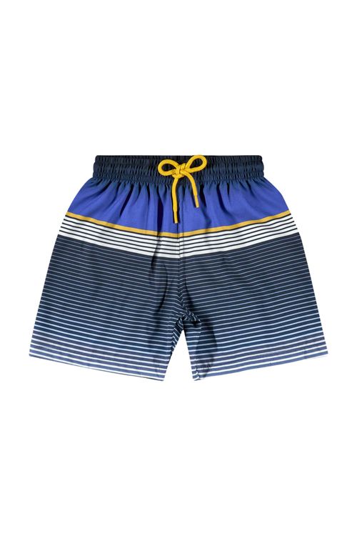 Bermuda Infantil em Microfibra para Menino (Azul Marinho) Quimby
