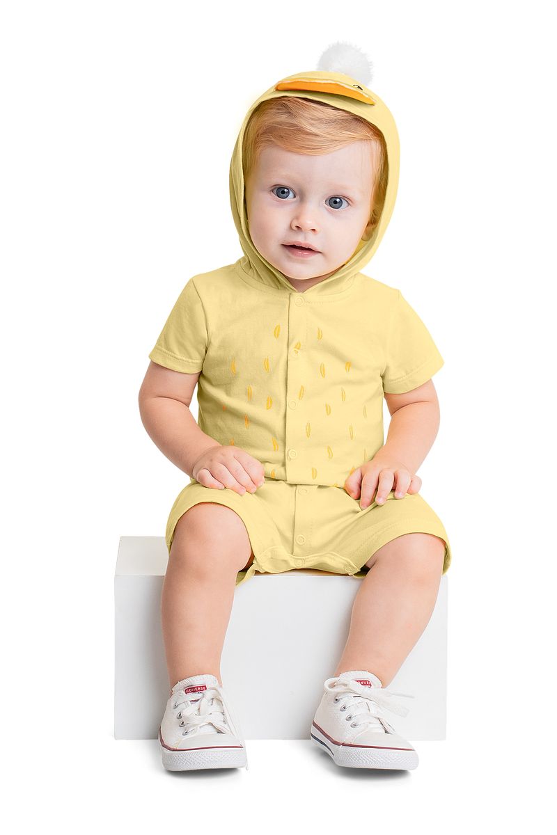 Macaquinho-de-Bichinho-para-Bebe-Menino-Amarelo
