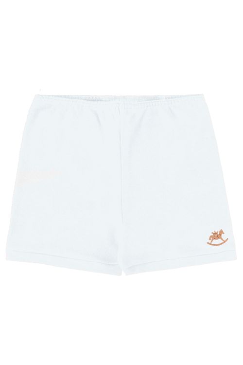 Short Unissex Essentials Básico para Bebê (Branco) Up Baby