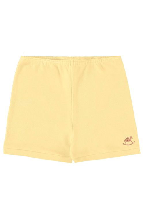 Short Unissex Essentials Básico para Bebê (Amarelo) Up Baby