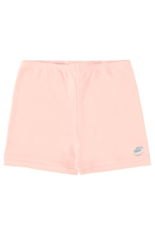 Short Unissex Essentials Básico para Bebê (Rosa Claro) Up Baby