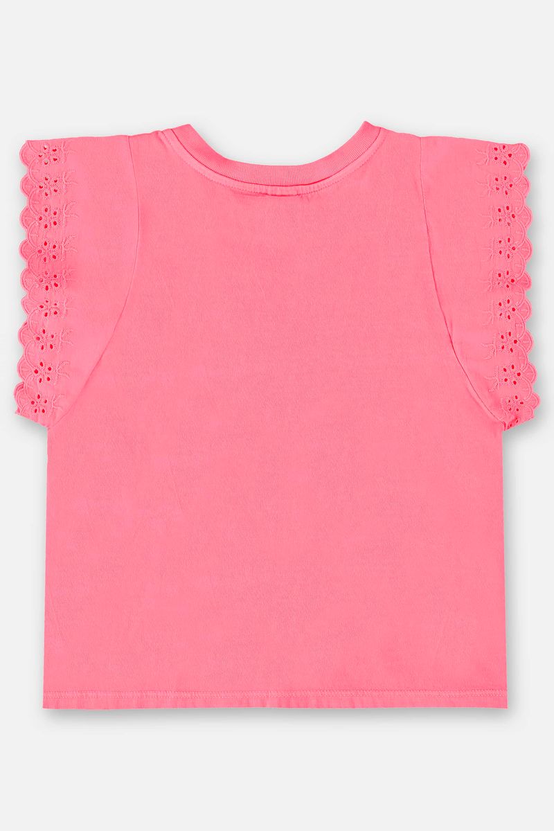 blusa-manga-curta-basica-infantil-rosa-pink-neon