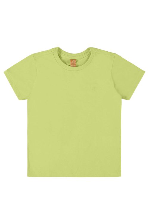 Camiseta Infantil para Menino em Meia Malha (Verde) Up Baby