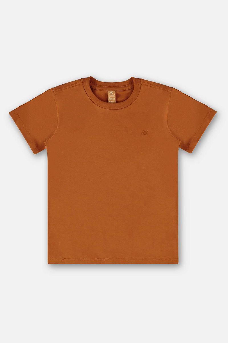 camiseta-infantil-para-menino-em-meia-malha-marrom