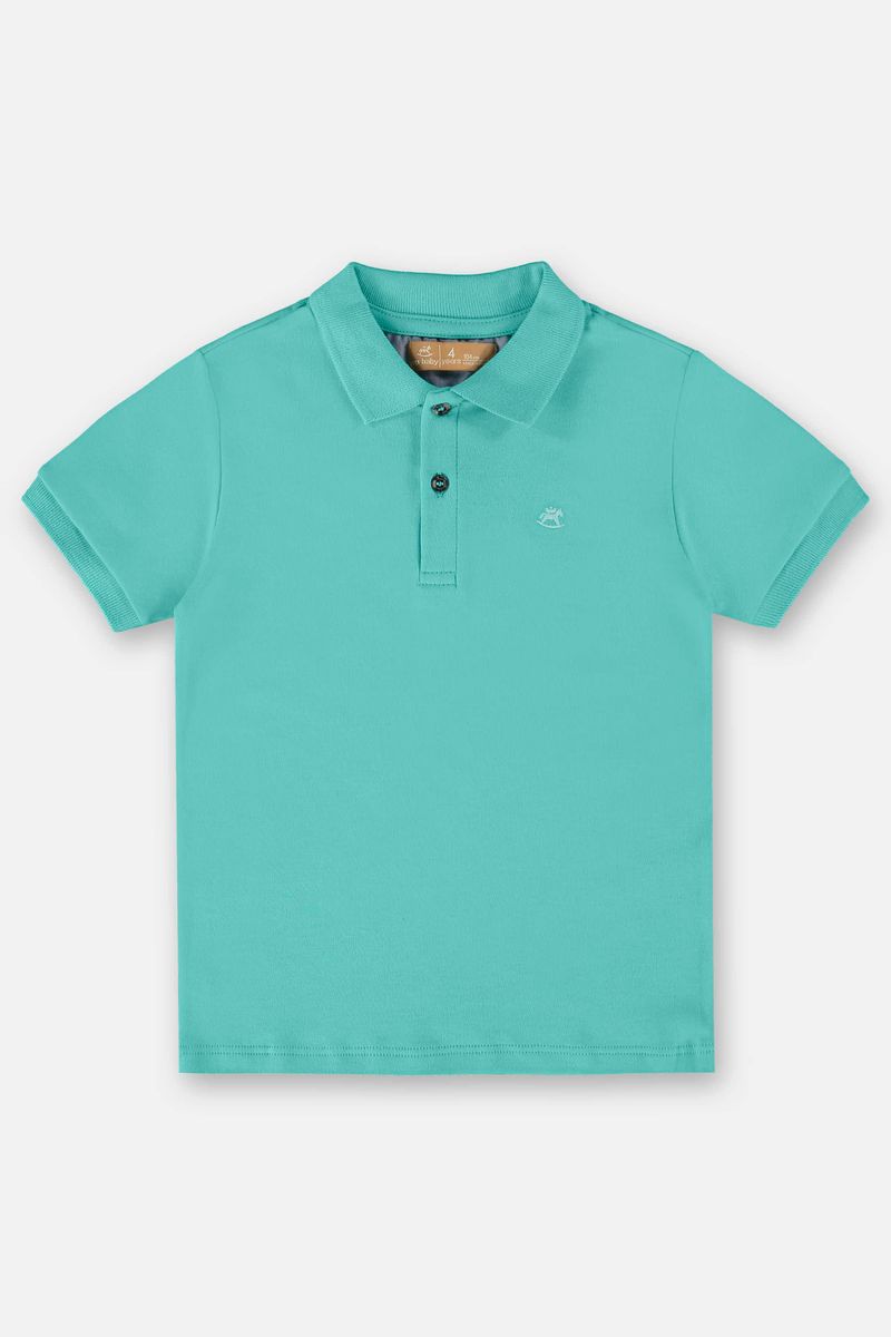 camisa-polo-infantil-para-menino-em-suedine-azul