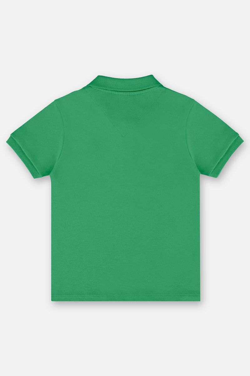 camisa-polo-basica-infantil-para-meninos-verde