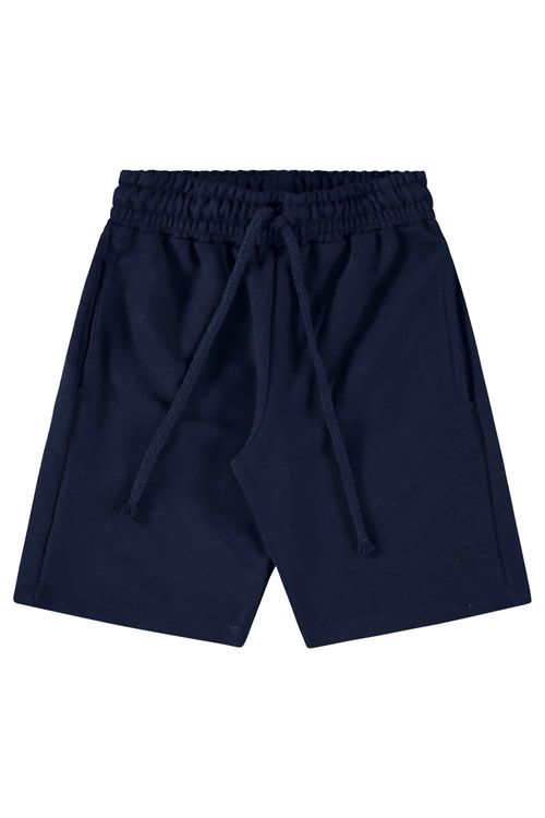 Bermuda Básica Infantil para Meninos (Azul Marinho) Up Baby
