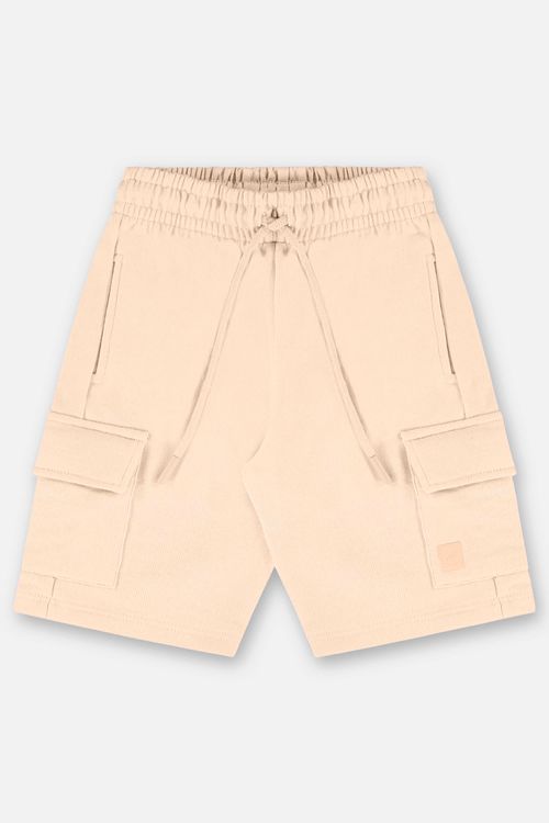 Bermuda Infantil para Meninos em Moletom Linho (Bege) Up Baby