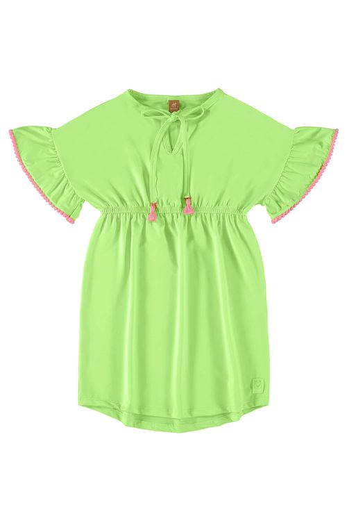 Saída de Praia Infantil em Poliéster FPS+50 (Verde Neon) Up Baby