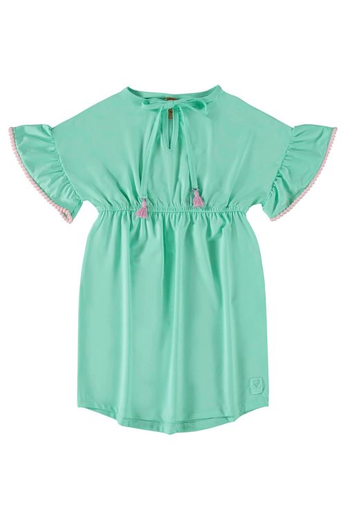 Saída de Praia Infantil em Poliéster FPS+50 (Verde) Up Baby