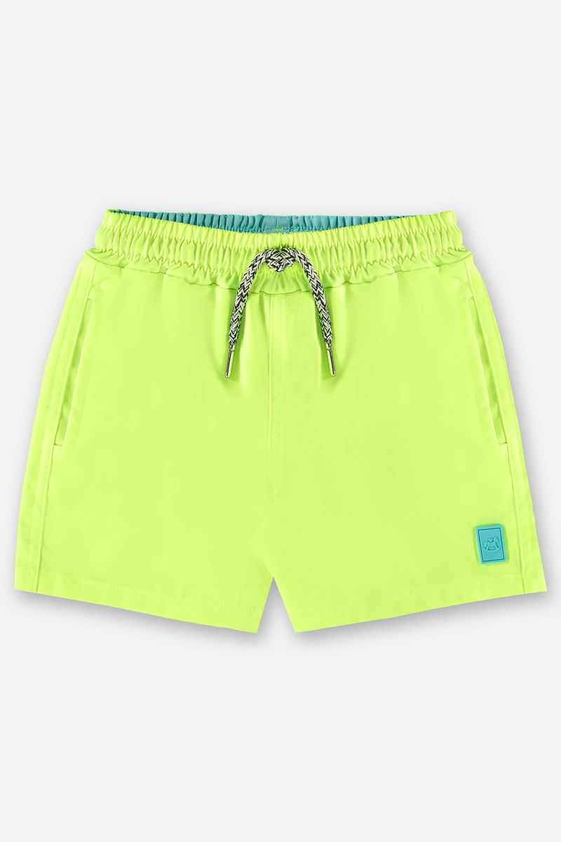 bermuda-de-praia-para-menino-em-microfibra-amarelo
