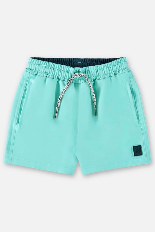 Bermuda de Praia para Menino em Microfibra (Azul Claro) Up Baby