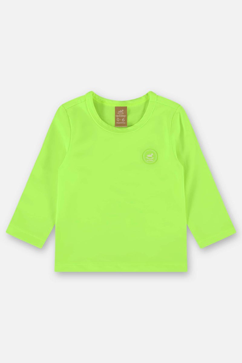 camiseta-unissex-infantil-em-malha-com-fps50-verde-neon