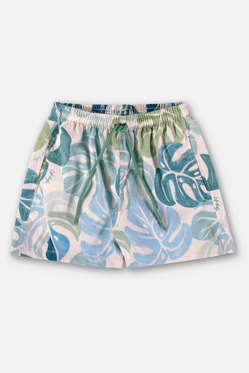 Short de Praia Infantil para Menino (Bege) Up Baby