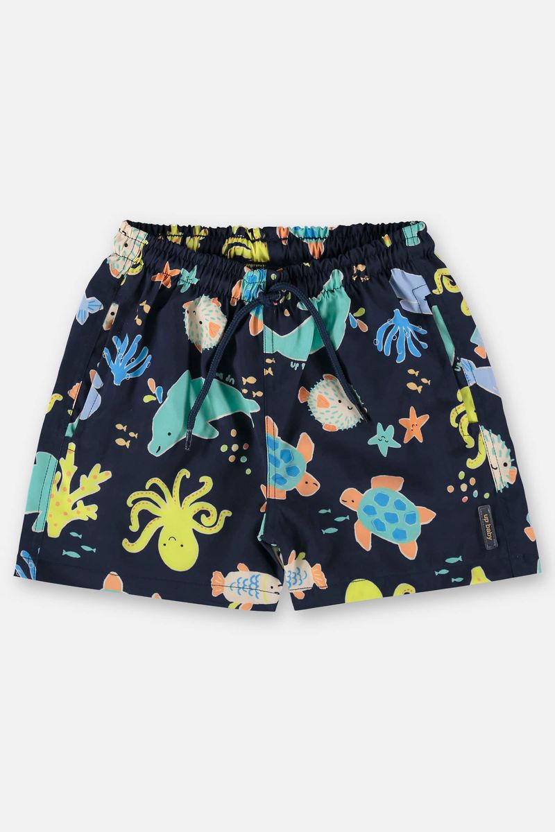 short-de-praia-infantil-para-menino-azul-marinho