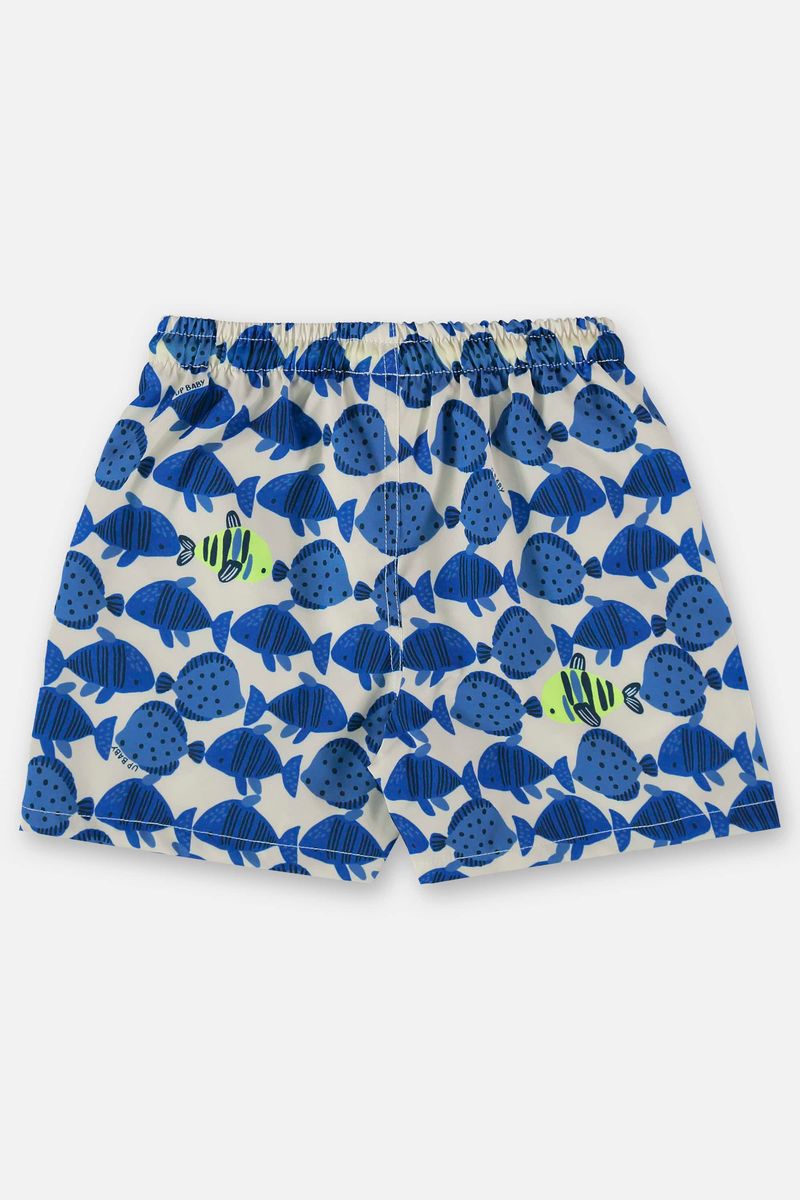 short-de-praia-infantil-para-menino-verde