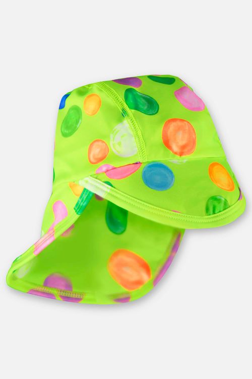 Boné Unissex Infantil com Proteção FPS+50 (Verde Claro) Up Baby