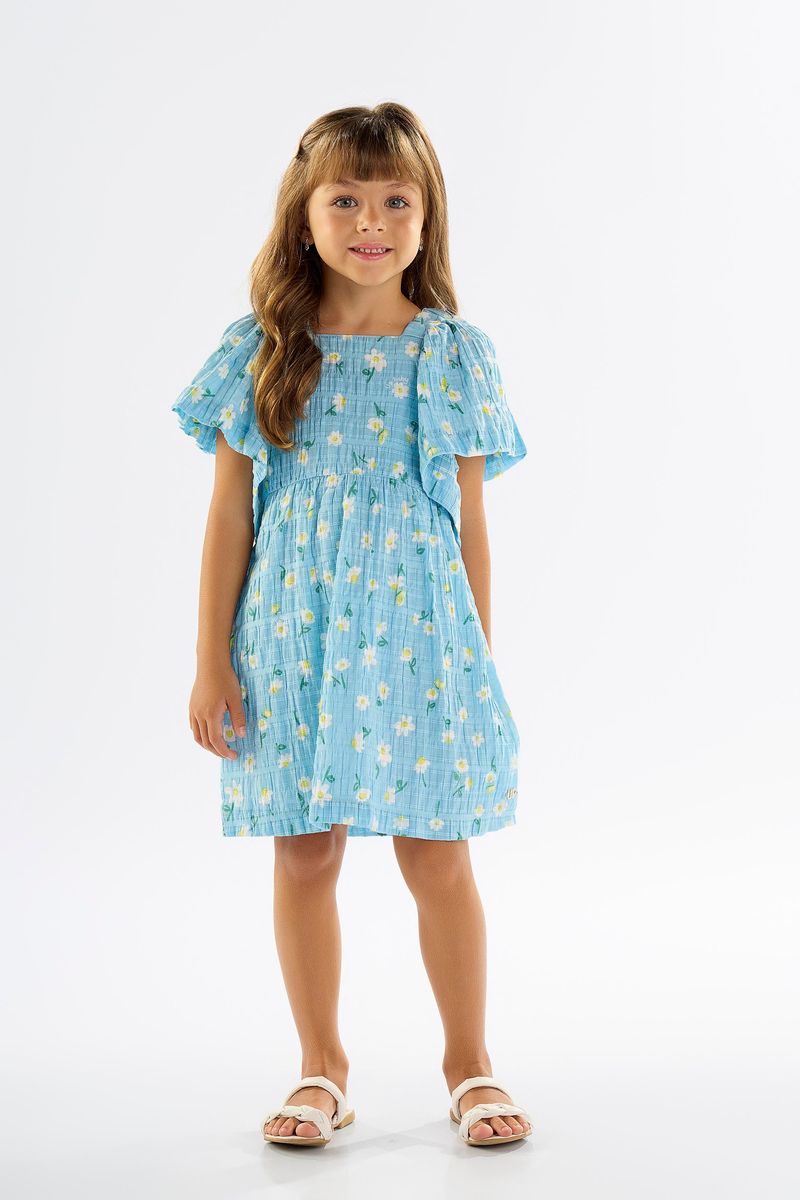 vestido-infantil-floral-em-algodao-e-elastano-azul