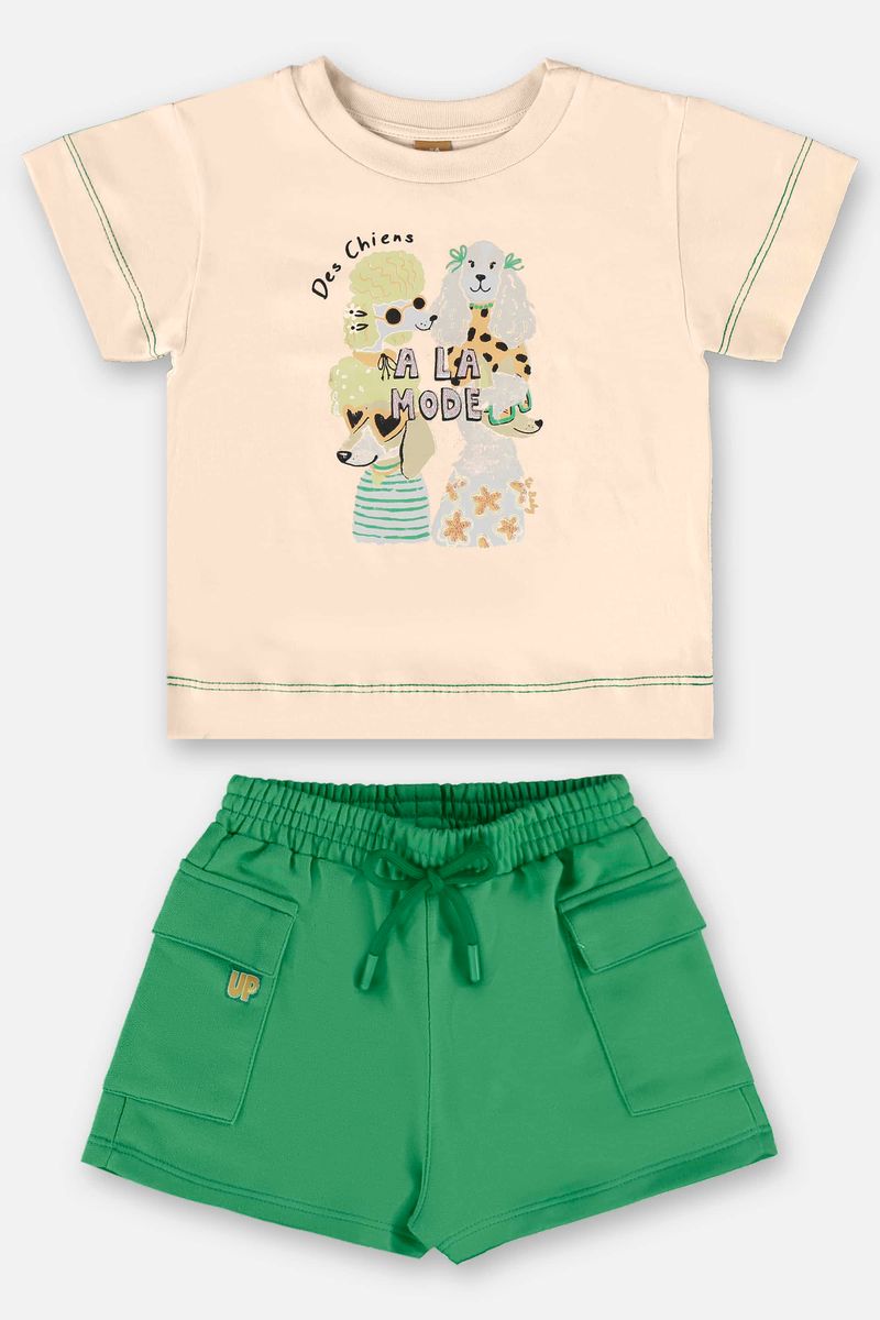 conjunto-infantil-para-menina-com-blusa-e-short-bege