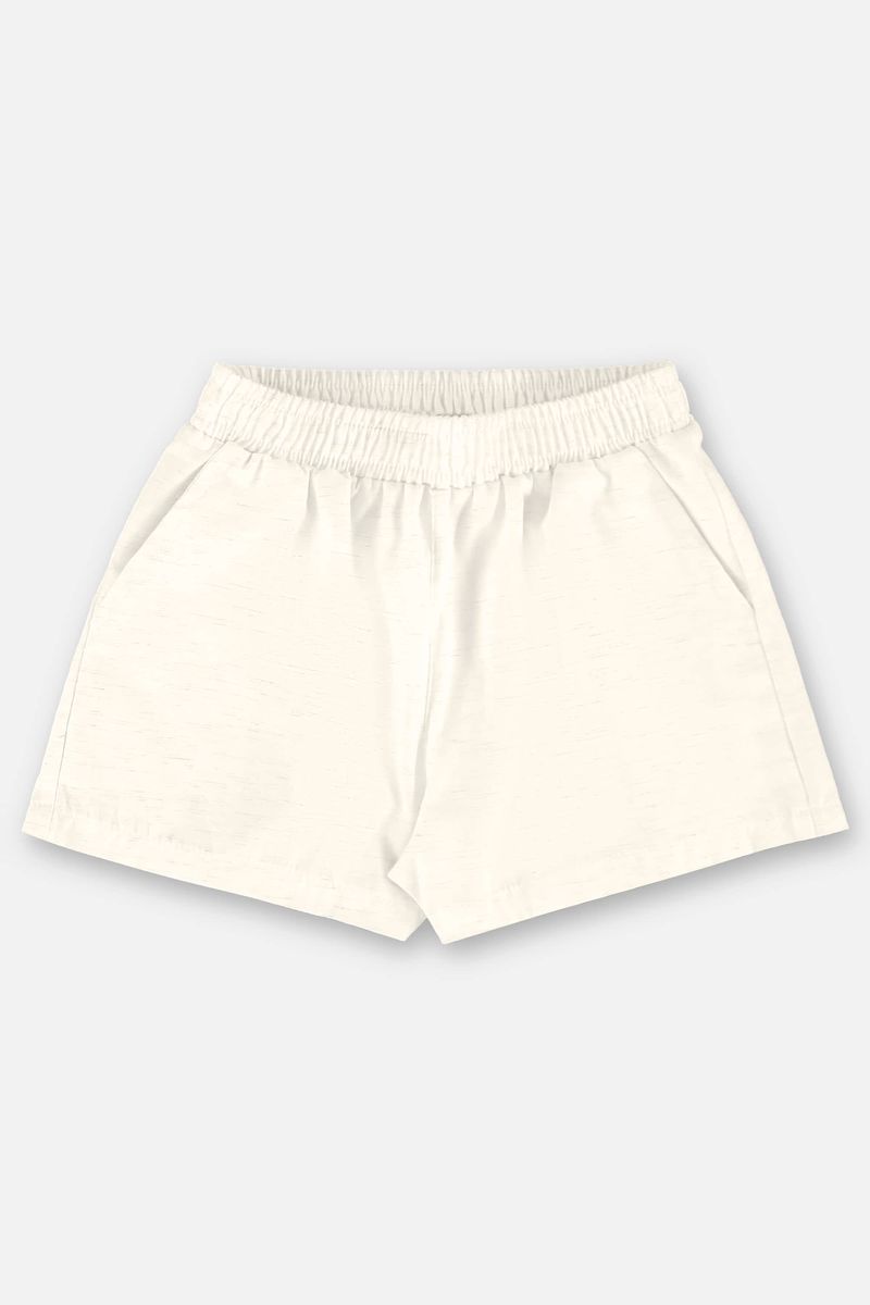conjunto-infantil-com-blusa-e-short-para-menina-bege