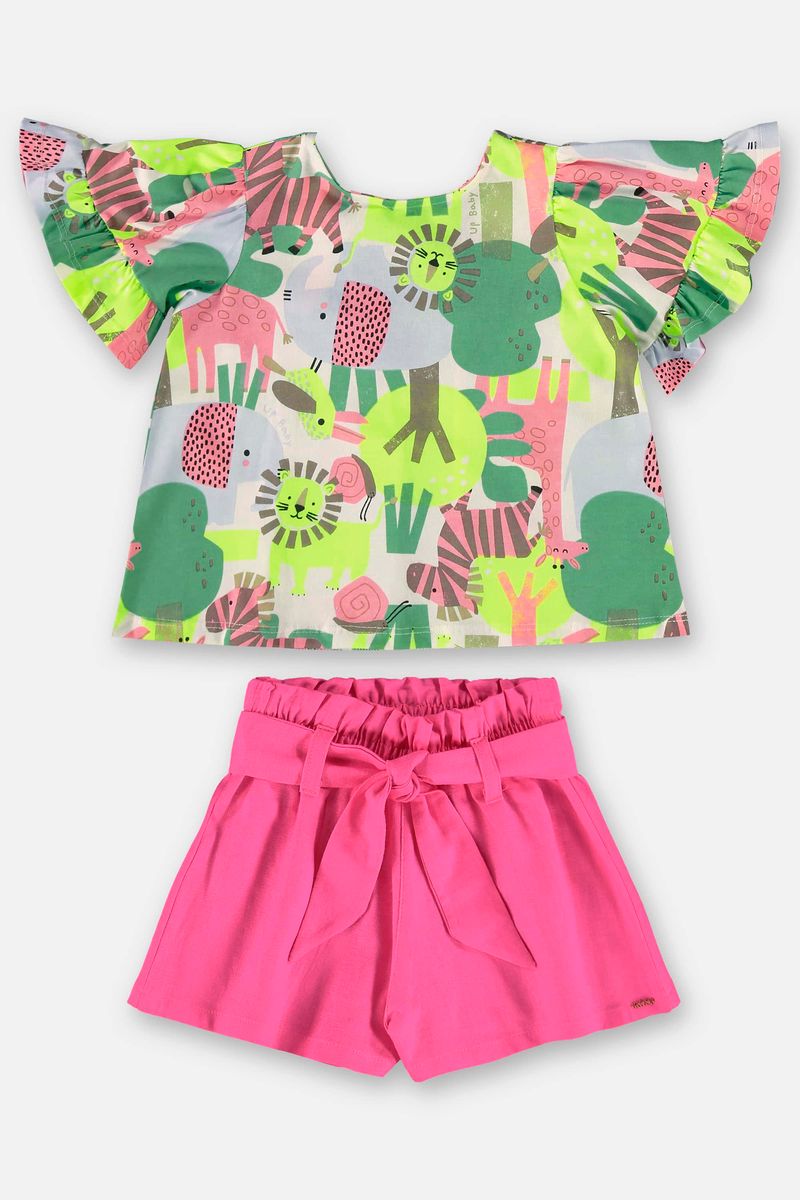 conjunto-infantil-para-menina-com-blusa-e-short-bege