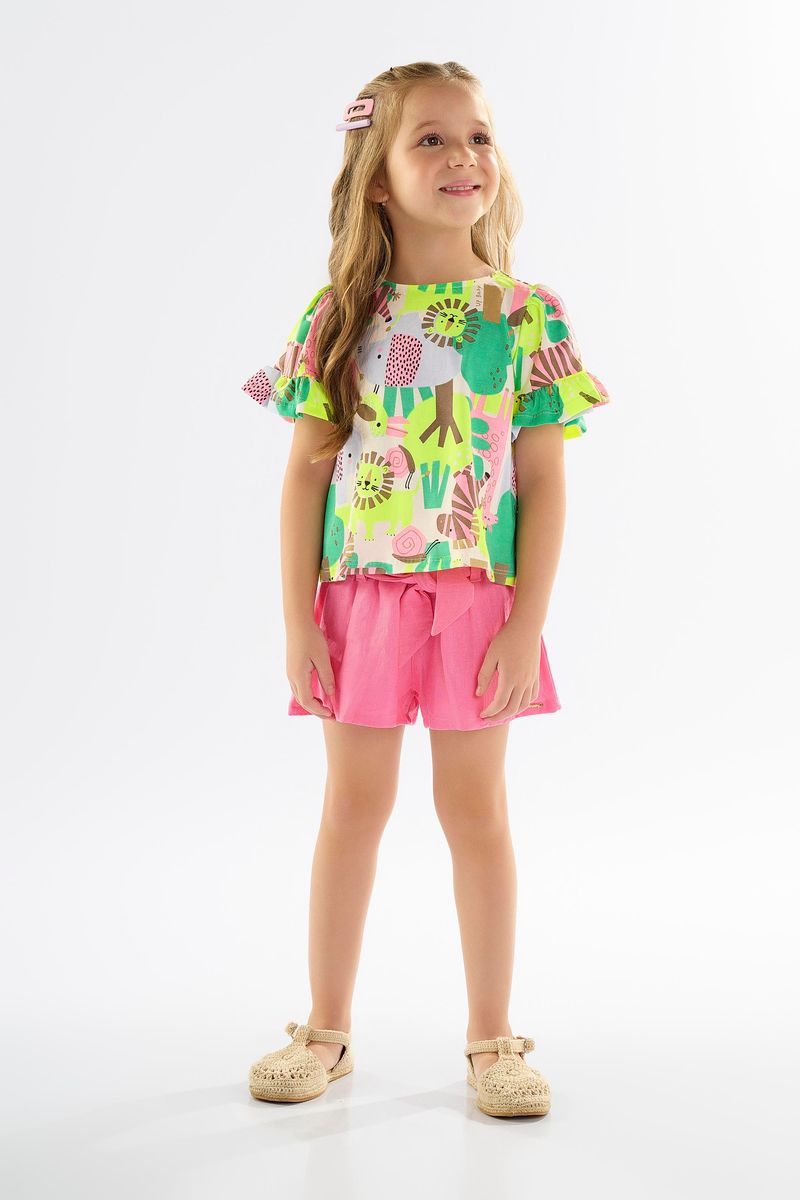 conjunto-infantil-para-menina-com-blusa-e-short-bege