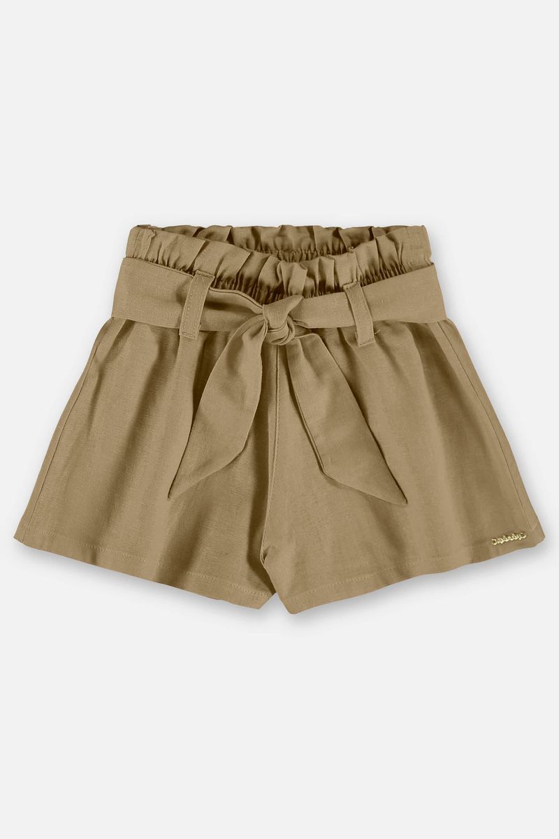 conjunto-infantil-para-menina-com-blusa-e-short-bege