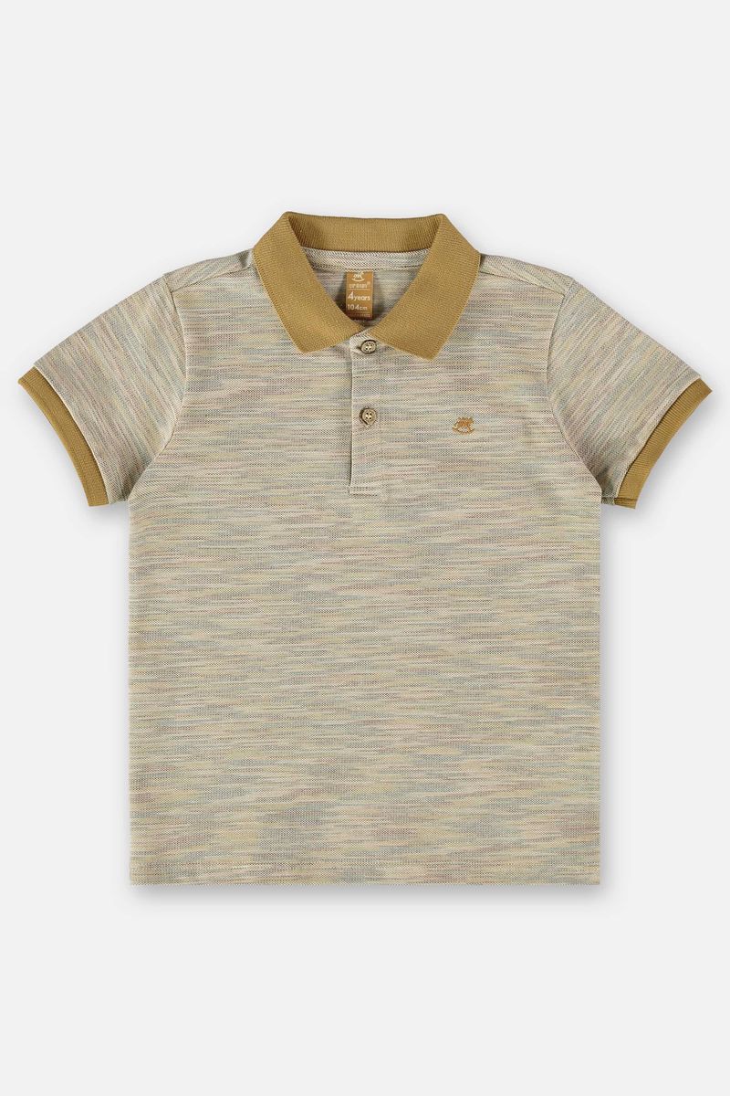 camisa-polo-infantil-para-menino-em-piquet-bege