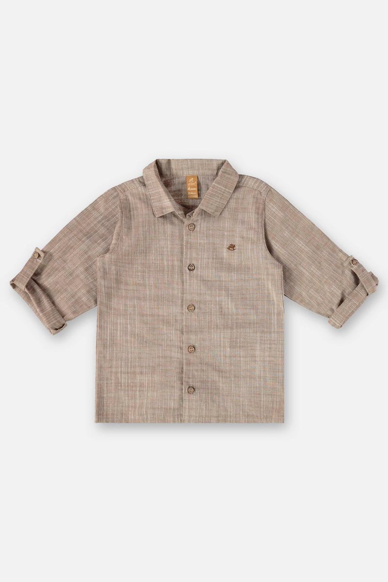 conjunto-infantil-para-menino-com-camisa-e-short-marrom