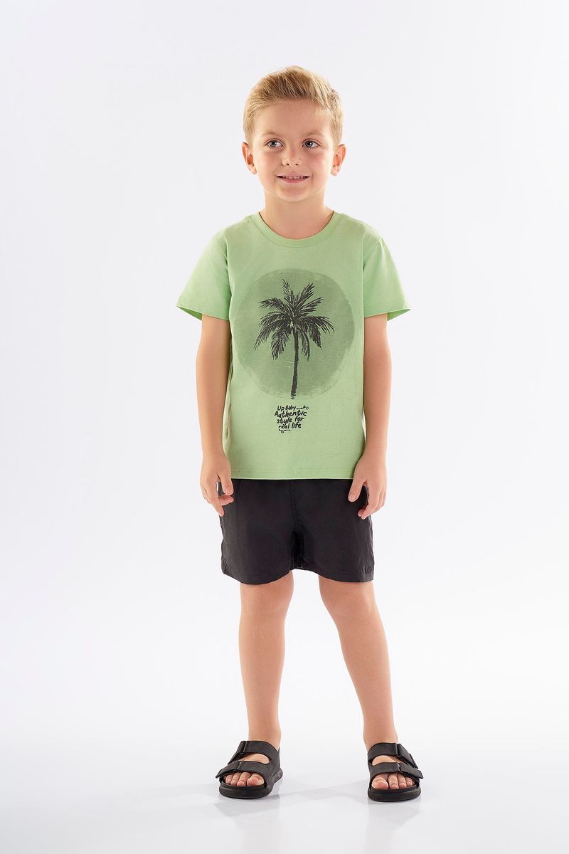 camiseta-infantil-de-mangas-curtas-em-meia-malha-verde