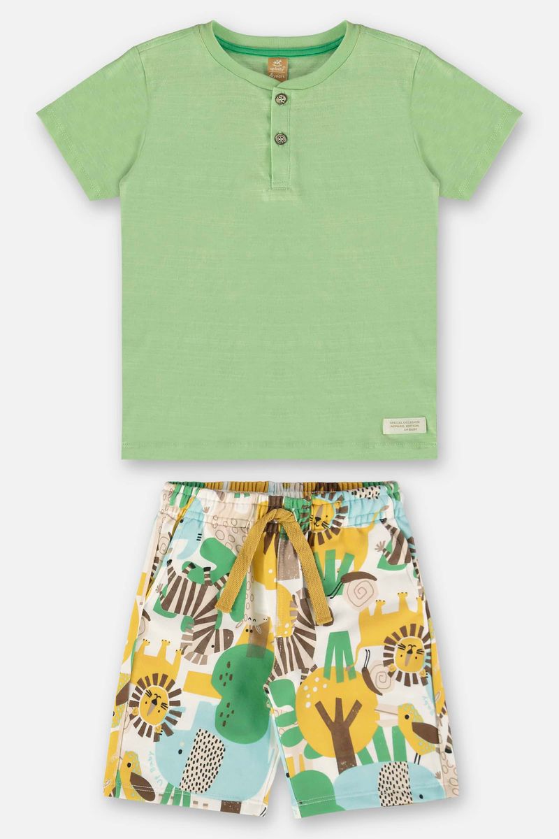 conjunto-infantil-para-menino-com-camiseta-e-bermuda-verde