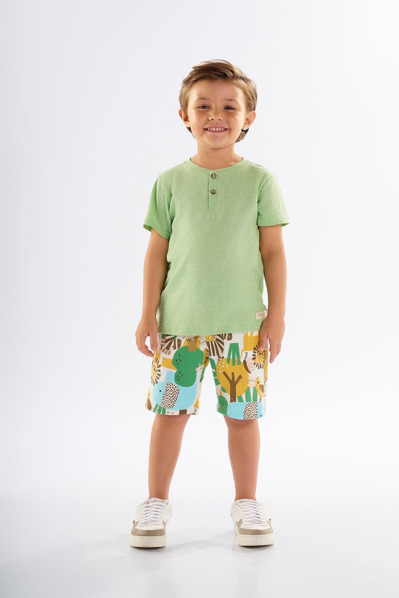 conjunto-infantil-para-menino-com-camiseta-e-bermuda-verde
