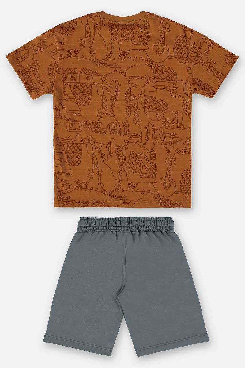 conjunto-infantil-para-menino-com-camiseta-e-bermuda-marrom