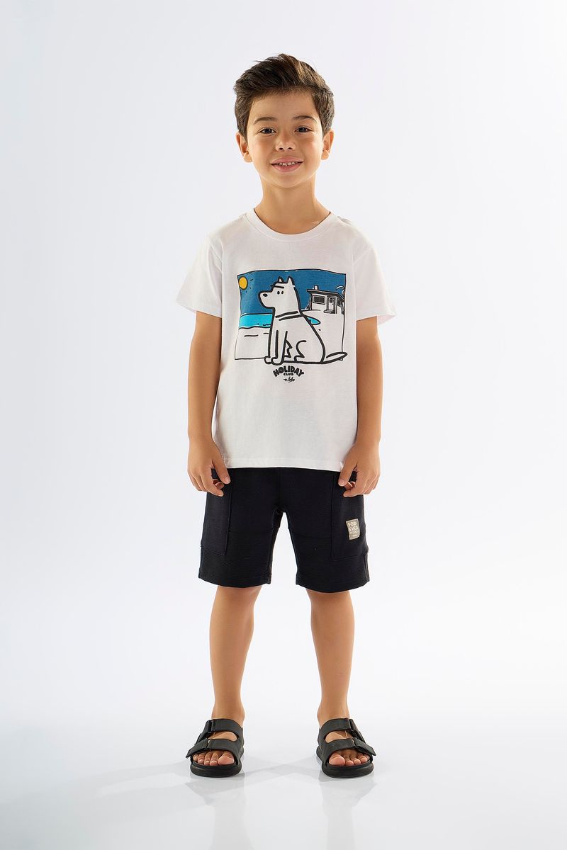 conjunto-com-camiseta-e-bermuda-infantil-para-menino-branco