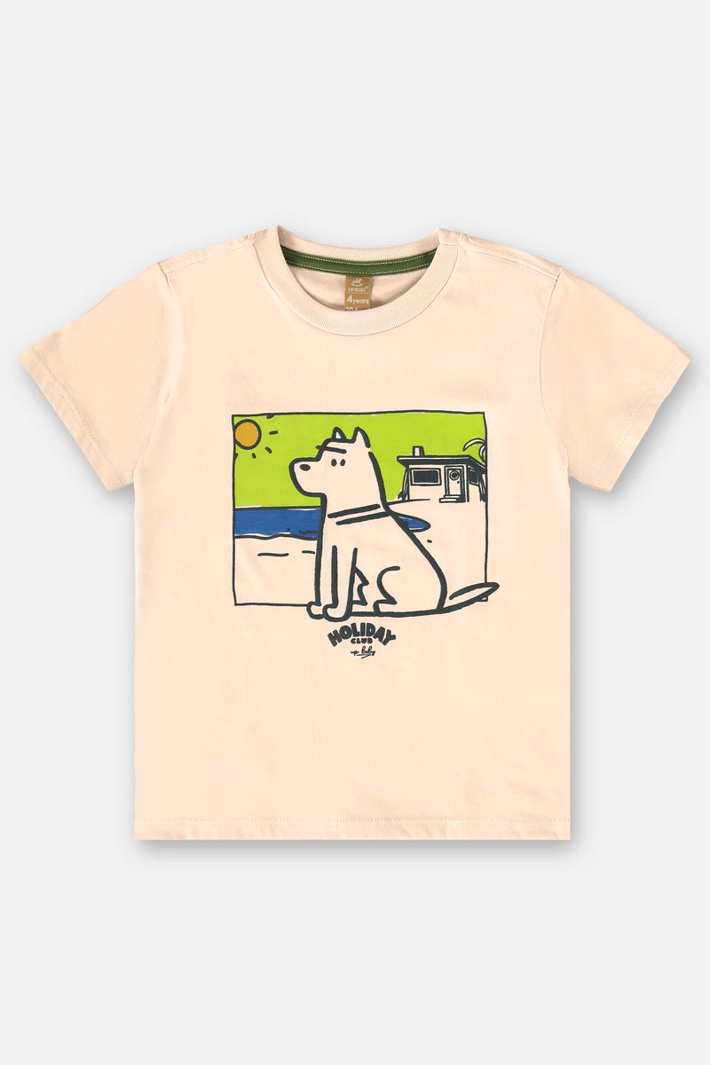 conjunto-com-camiseta-e-bermuda-infantil-para-menino-bege