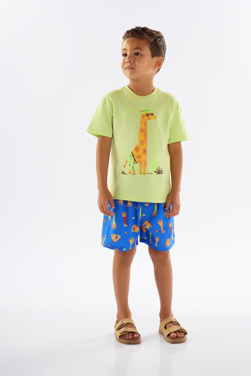 conjunto-camiseta-e-short-infantil-para-menino-verde