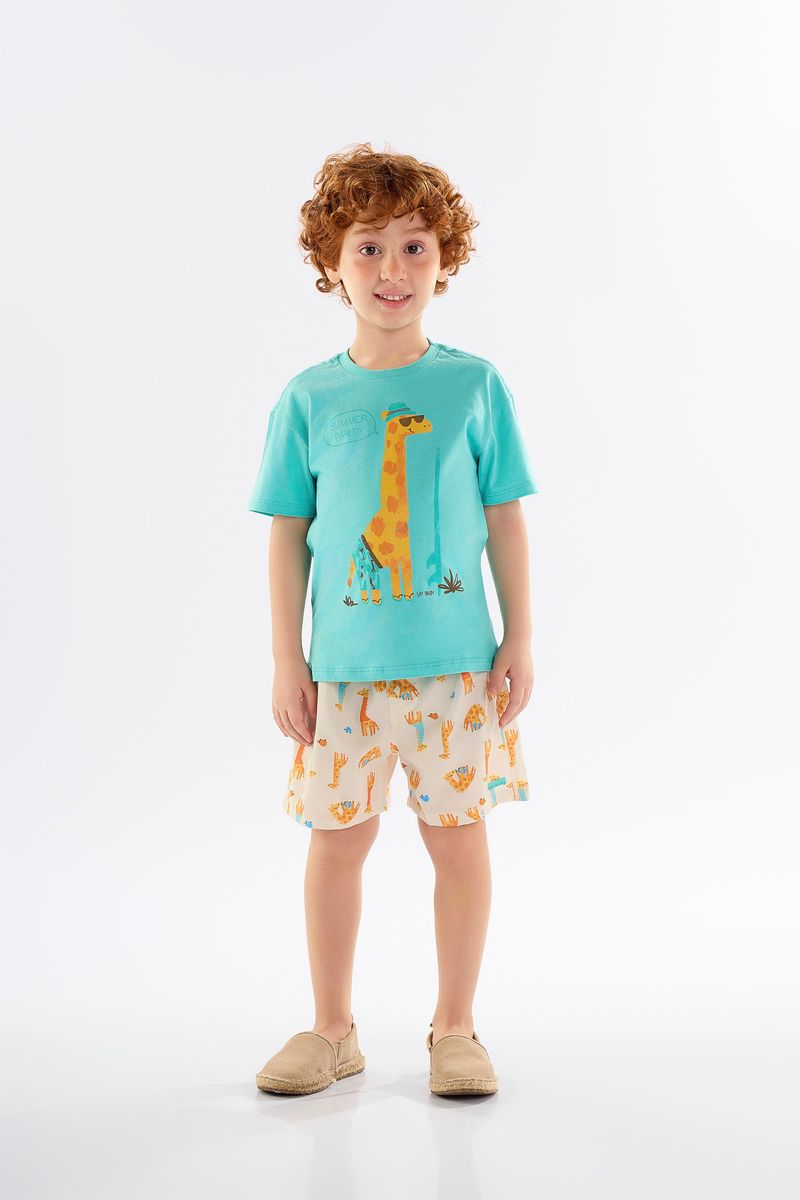 conjunto-camiseta-e-short-infantil-para-menino-azul-claro