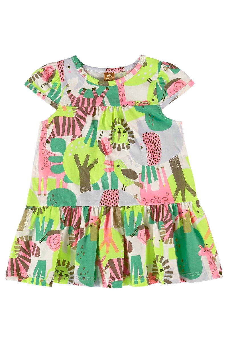 vestido-para-bebe-em-meia-malha-de-mangas-curtas-bege