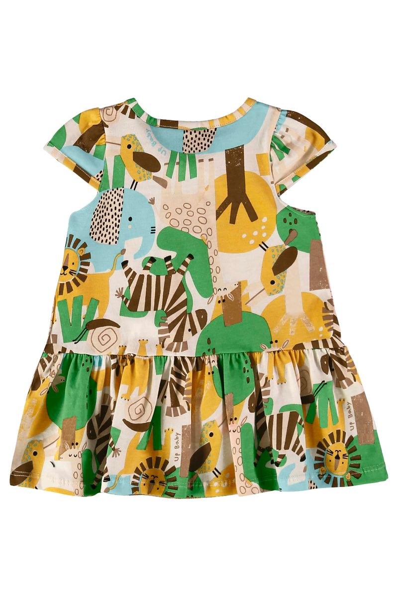 vestido-para-bebe-em-meia-malha-de-mangas-curtas-bege