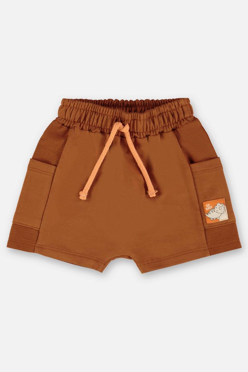 conjunto-para-bebe-menino-camiseta-e-bermuda-safari-bege